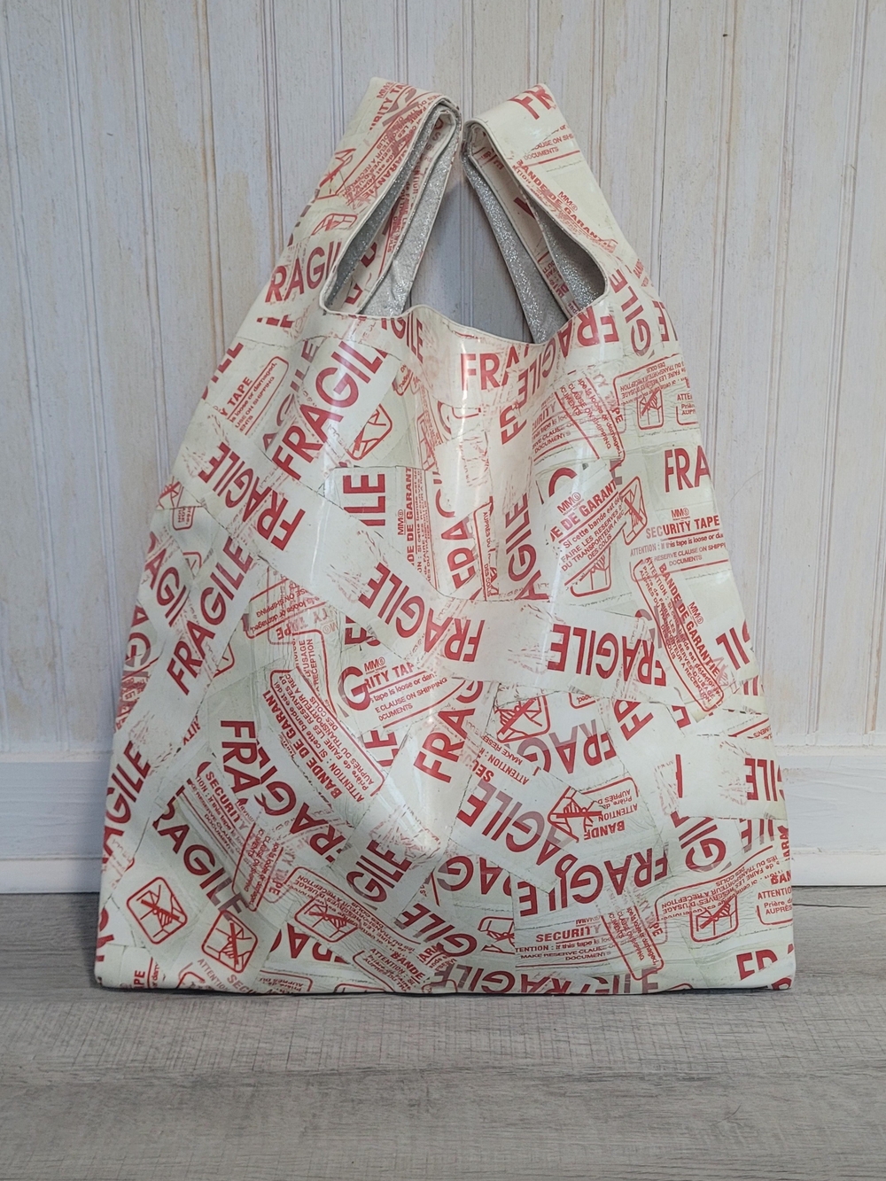 MM6 Maison Margiela Fragile Tape Reissue Rare Shopper Tote Bag OS